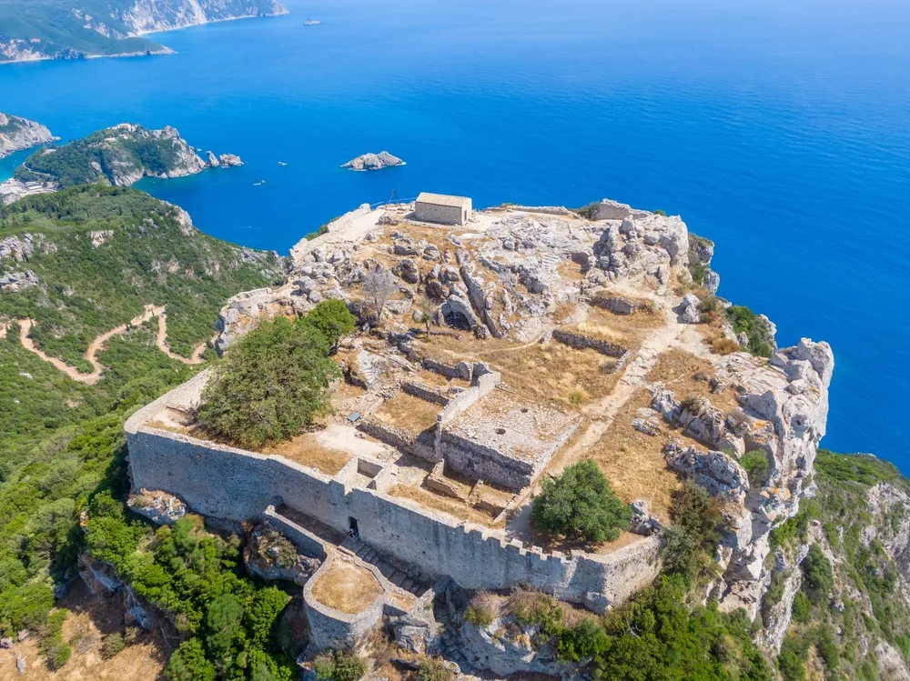 Angelokastro, Corfu