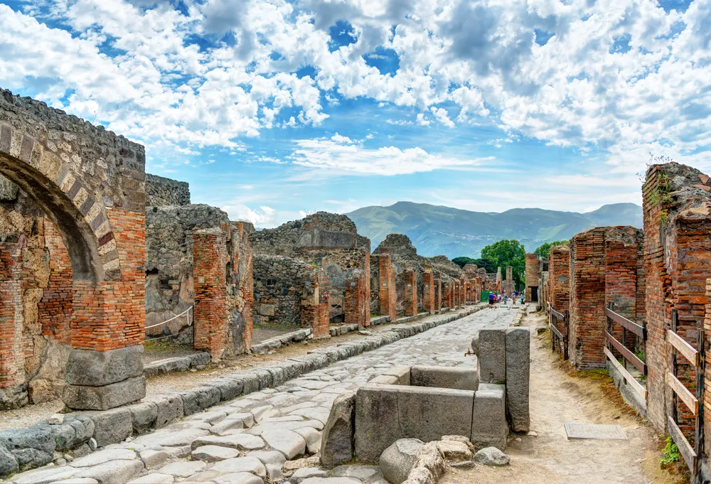 Pompeï (ruïnes), Napels