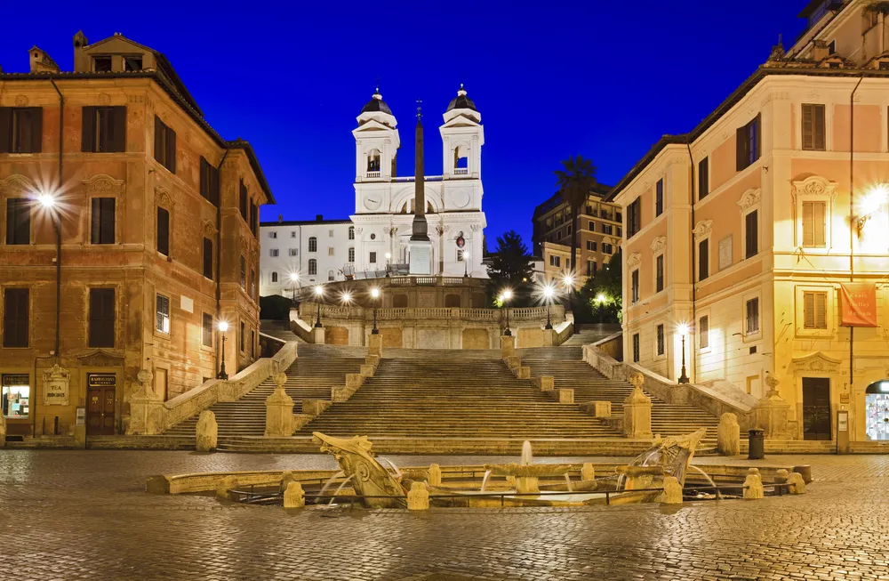 Spaanse Trappen, Rome