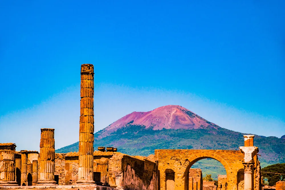 Vesuvius, Napels