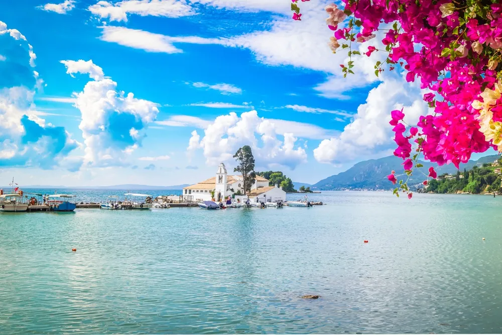 Vlacherna & Pontikonisi, Corfu